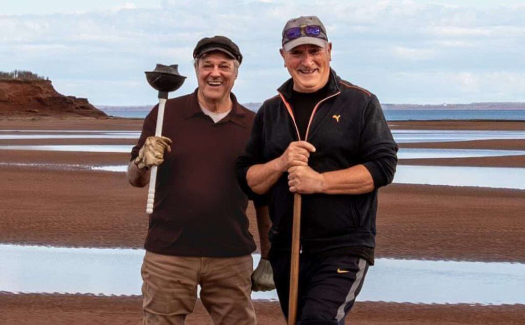Alan Buchanan (left) and Gary Evans