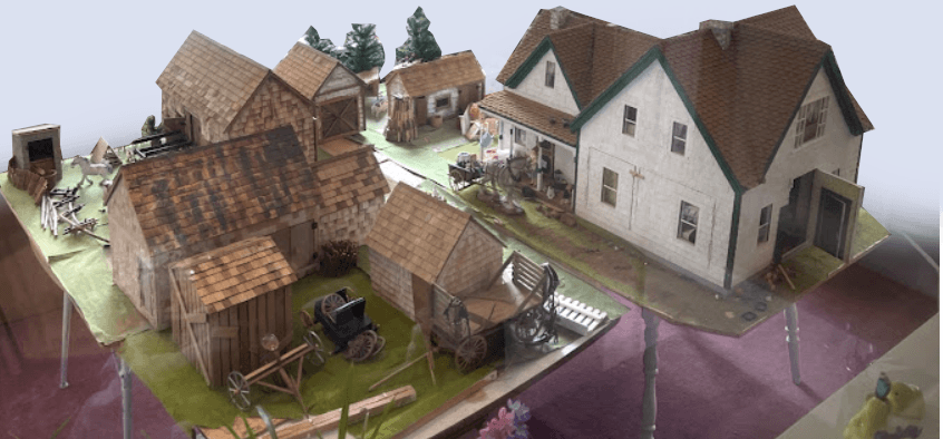 Miniature Island farm